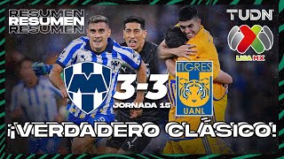 HIGHLIGHTS | Monterrey 33 Tigres | CL2024  Liga Mx J15 | TUDN