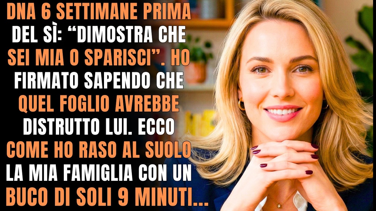 Voleva diseredarmi davanti a tutta la famiglia col test del DNA. Non sapeva cosa avevo scoperto... 🔥