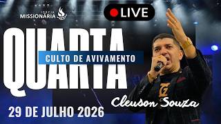 Thumb do vídeo 🔴 AO VIVO  | 🔥 Especial de Avivamento | CLEUSON SOUZA
