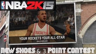 NBA 2k15 MyCareer | New Shoes & 3 Point Contest