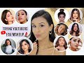 Full Face of Products Beauty Gurus Made Me Buy! / TRYING YouTubers Favourite Makeup Products