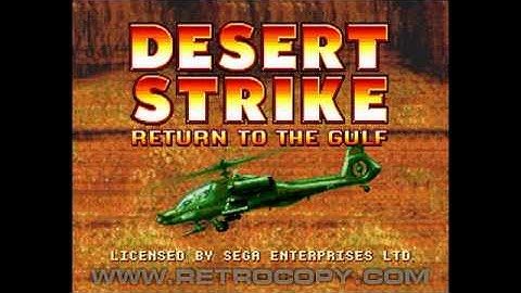 Desert Strike- Wangan Sakusen (Sega Genesis / Mega Drive) Intro