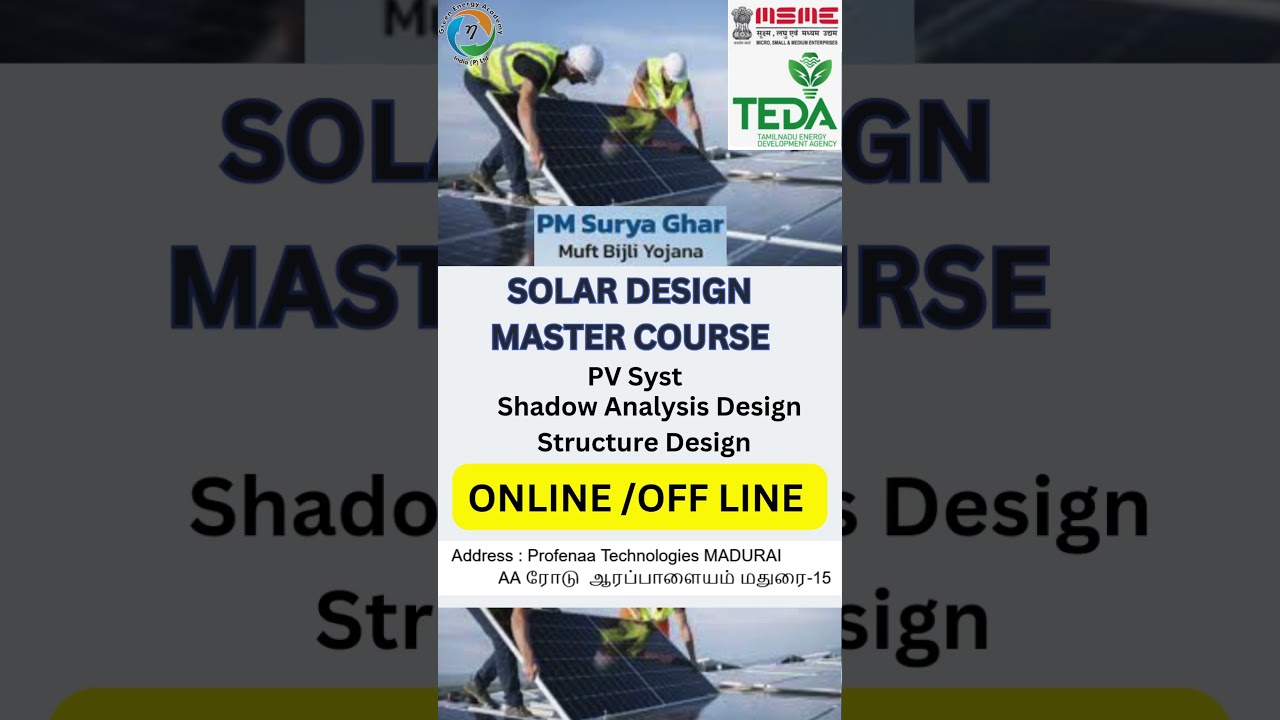 Complete Solar Energy Design Course From Zero To Hero  