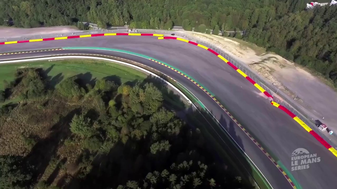 ELMS 4 Hours of Spa Francorchamps Drone View of The Track YouTube