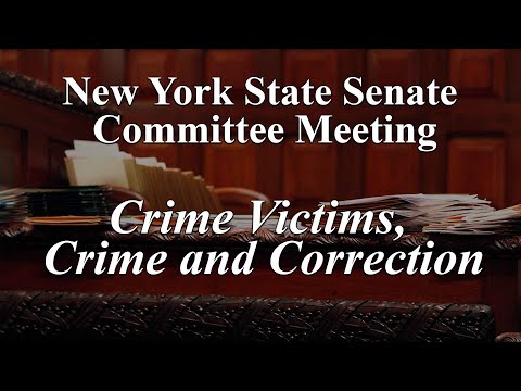 Senate Standing Committee on Crime Victims, Crime and Correction - 05/10/2021