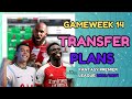 GAMEWEEK 14 TRANSFER PLANS + GW REVIEW | RED ARROW?! | Fantasy Premier League Tips 2023/24