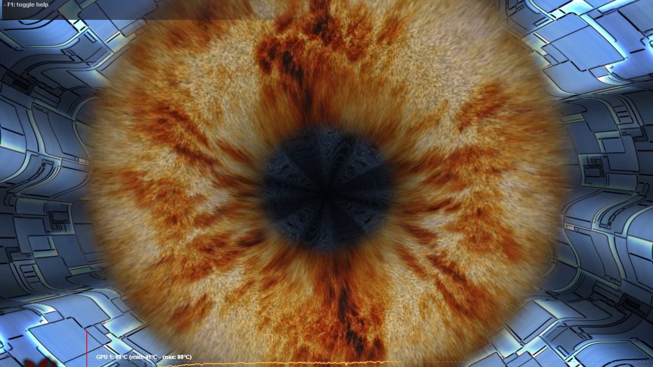 Тест. Sparkle GeForce GTX 460. Стресс-тест Furmark. Термопаста Heatsink.