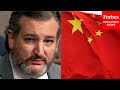 JUST IN: Ted Cruz TORCHES Chinese Communist Party in Senate floor speech