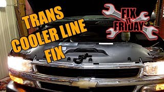 2006 Chevy Tahoe Transmission Cooler Lines Replacement | Fix It Friday 2006 Chevy Tahoe Transmission Cooler Lines Replacement | Fix It Friday