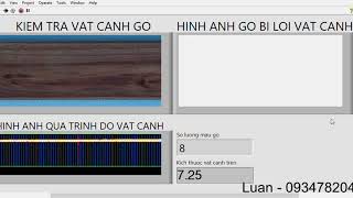 Demo - Detect texture defects - Wood 2