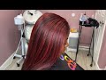 Mahogany and Red Hair Color Tutorial | Red Hair Tutorial | Cassandra Olivia