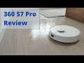 360 S7 Review: Mopping and Cleaning tests, App Features Demo