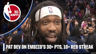 Information 'That big fella is different!' - Patrick Beverley on Joel Embiid's dominance | NBA on ESPN News