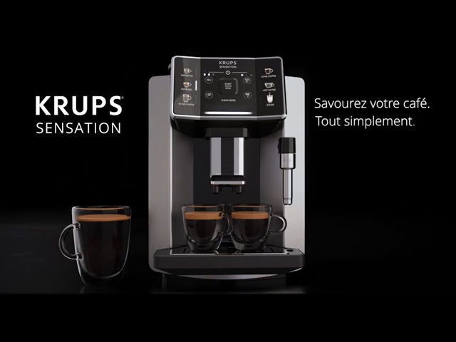 KRUPS  Sensation : savourez votre café tout simplement ! 