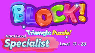 Block Triangle Puzzle | Specialist Level 11-20