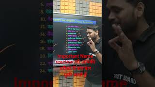 Important Name reaction 💥💥 याद कर लो आप सभी जल्दी से#targetboard #namereaction#Importantreaction
