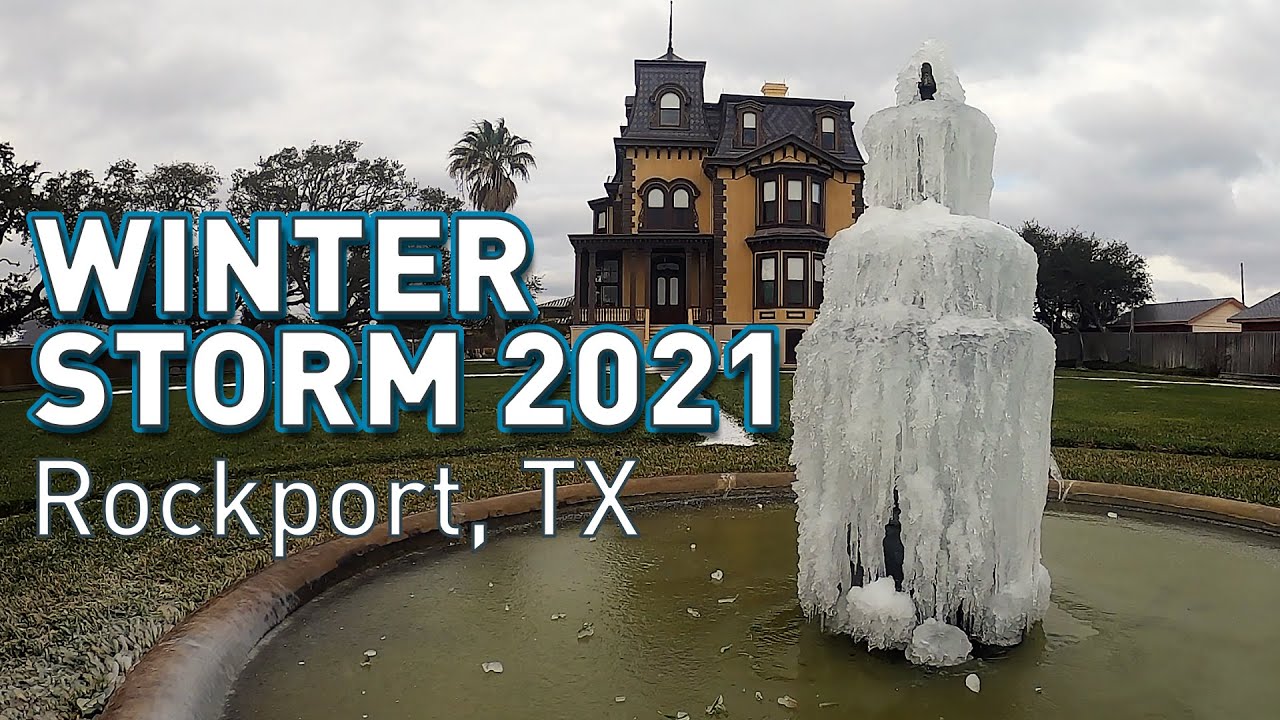 Footage from the 2021 Winter Storm in Rockport, TX - YouTube