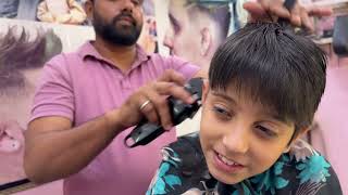 ASMR Relaxing Haircut - Professional Scissor Cut - Sleep Inducing | Indian Street Saloona
