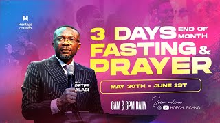 HOFCHURCHNG | END OF MONTH PRAYER AND FASTING | DAY TWO EVENING| REVD PETER ALABI | 31ST MAY 2024