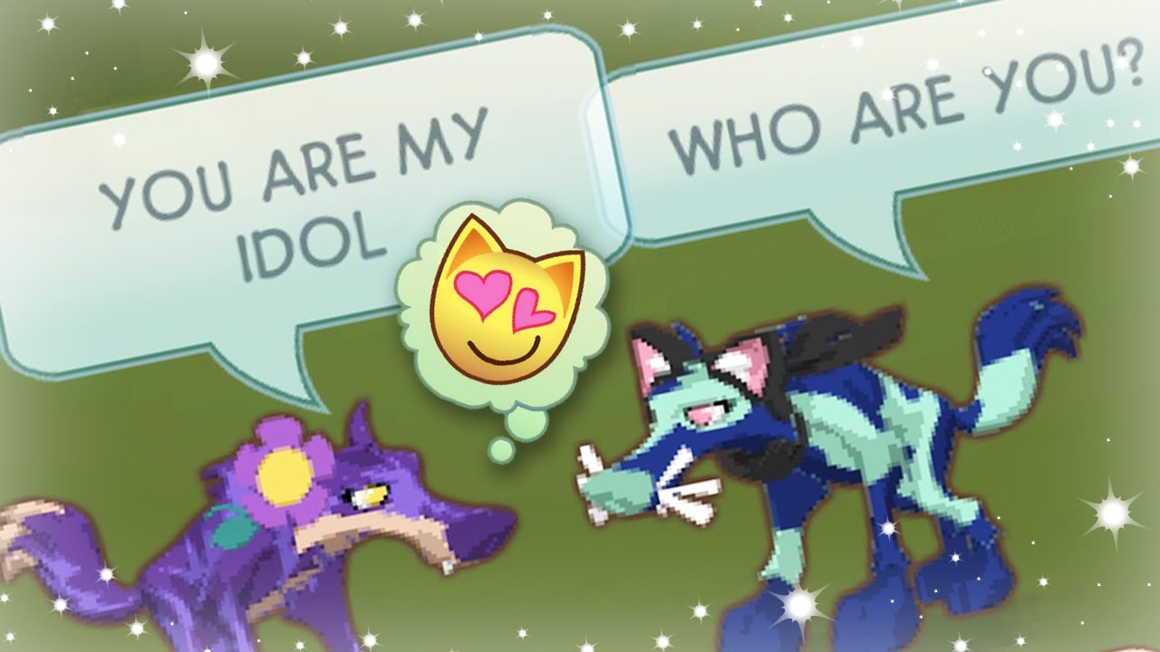 FANGIRLING OVER STRANGERS IN ANIMAL JAM