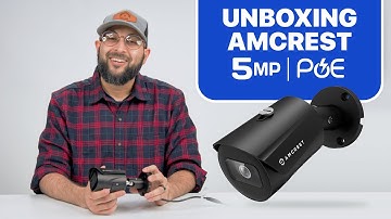 Amcrest Bullet 2K POE IP Camera Model IP5M-B1186EB Unboxing & Feature Overview