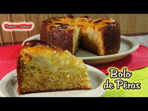 Vídeo: Bolo De Pêra