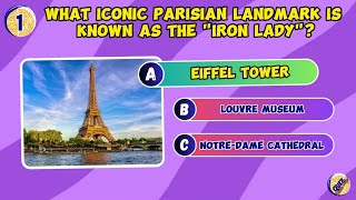 Guess all 30 Paris Questions I Quiz Trivia City screenshot 5