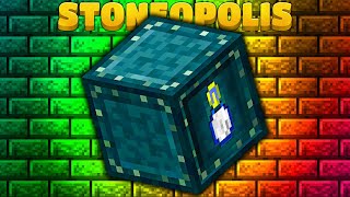 NEW RAINBOW DIMENSION & WITHER CRUSHING! EP12 | Minecraft Stoneopolis [Modded Questing Stoneblock]