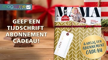 Magazine.nl - Geef een abonnement cadeau!