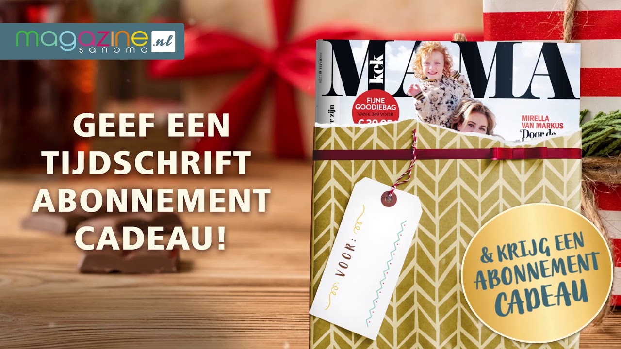 Magazine.nl - Geef een abonnement cadeau! - YouTube