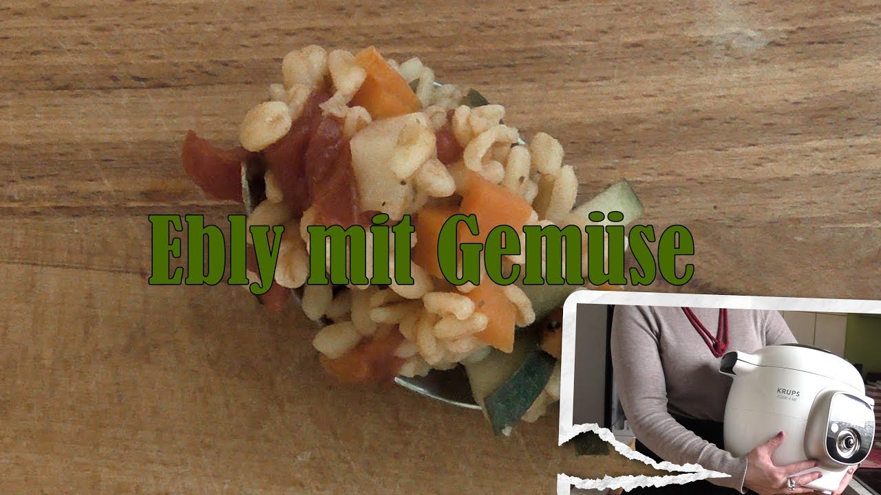 KRUPS cook 4 me * Ebly / Sonnenweizen mit Gemüse / vegetarisch - YouTube