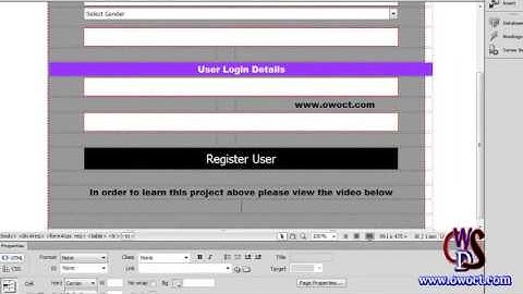 How to embed a Youtube Video in a Dreamweaver Site