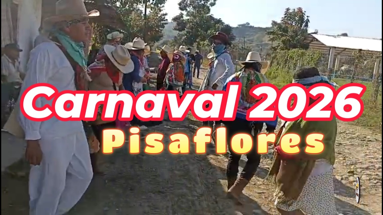 carnaval pisaflores 2026, Trio Rincon Huasteco