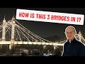 Why 3 bridges in 1 the fascinating albert bridge in london uk