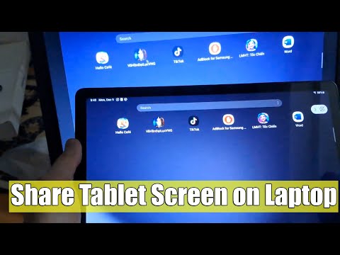 How to Connect Tablet to Acer Laptop Share Tablet Screen on Laptop