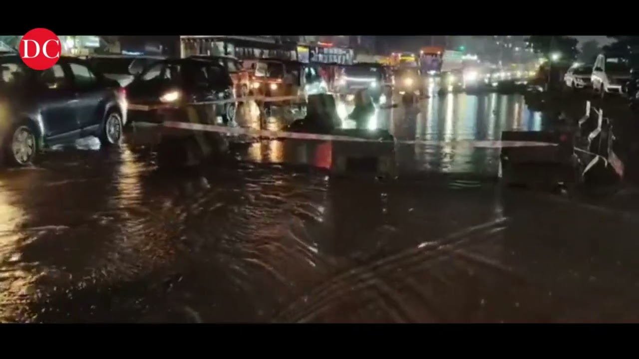 Heavy rain across Hyderabad causes major inconvenience to commuters