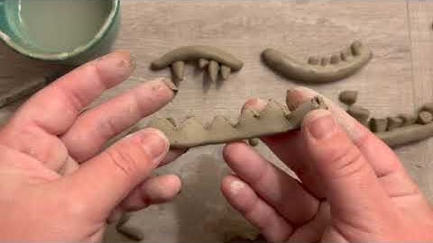 Sculpting Monster Teeth