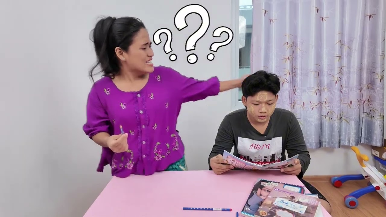 ခဲတံ​တွေက •• အမြဲ ကျိုးနေသောပဲနော် •••😖😖