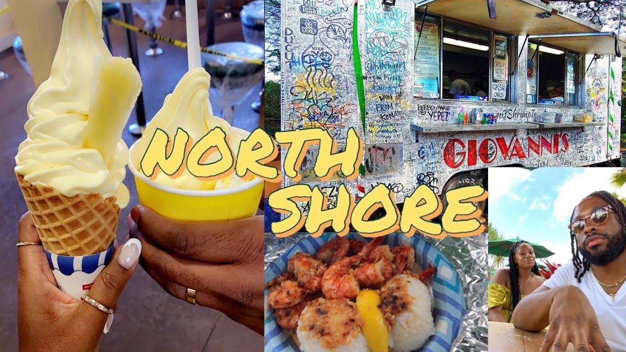 HAWAII BABYMOON (Part IV) | DRIVING TO THE NORTH SHORE | Giovanni's Shrimp Truck & Dole Plantation