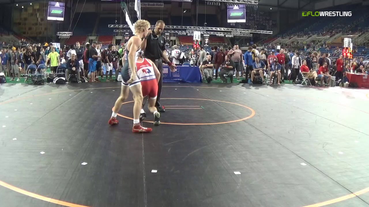 Junior GR 138 Round of 128 - Jake Oltman (NE) vs. Garrett Mills (IA)