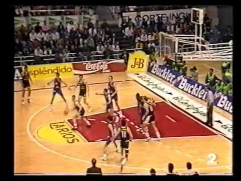 1990/91.- FC Barcelona Vs. Estudiantes Caja Postal (Final Copa del Rey)