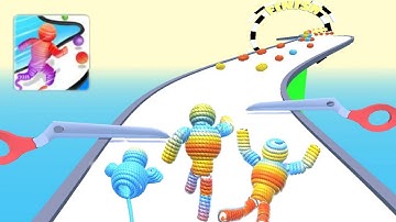 Rope-Man Run 🐎 All Levels Gameplay Android, ios