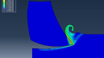 Abaqus Up Cut Milling (Temperatur)