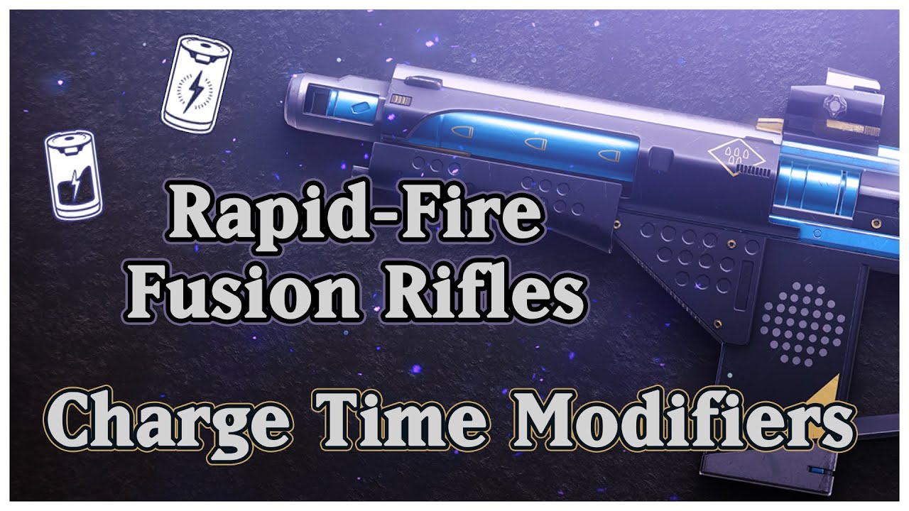 Charge Time on Rapid-Fire Fusion Rifle - Destiny 2 Tested