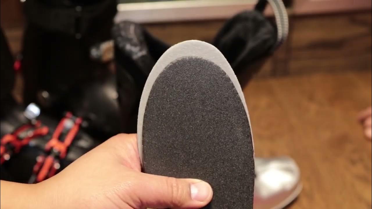 How to Insert Superfeet Insoles into Ski Boots YouTube