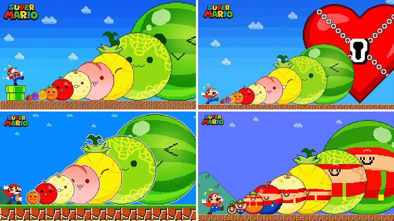 Mario vs Suika | All Blox Fruits EVOLUTION (Re-Up Collection)