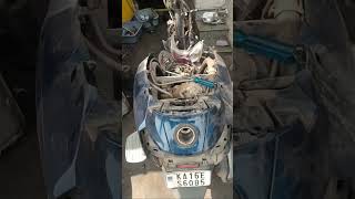 Suzuki access 125 back panel open #viral #suzukiscooter #automobile #youtubeshorts