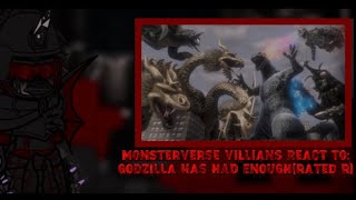 MonsterVerse Villains React To:||Godzilla Has Had Enough|| Rated R 