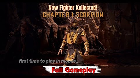 MK Onslaught - Chapter 1: Scorpion (Full Gameplay)