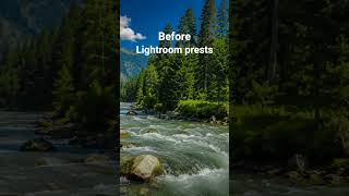 🌿 Title: Stunning Nature Photography | Lightroom Edited Landscape Collection #shorts